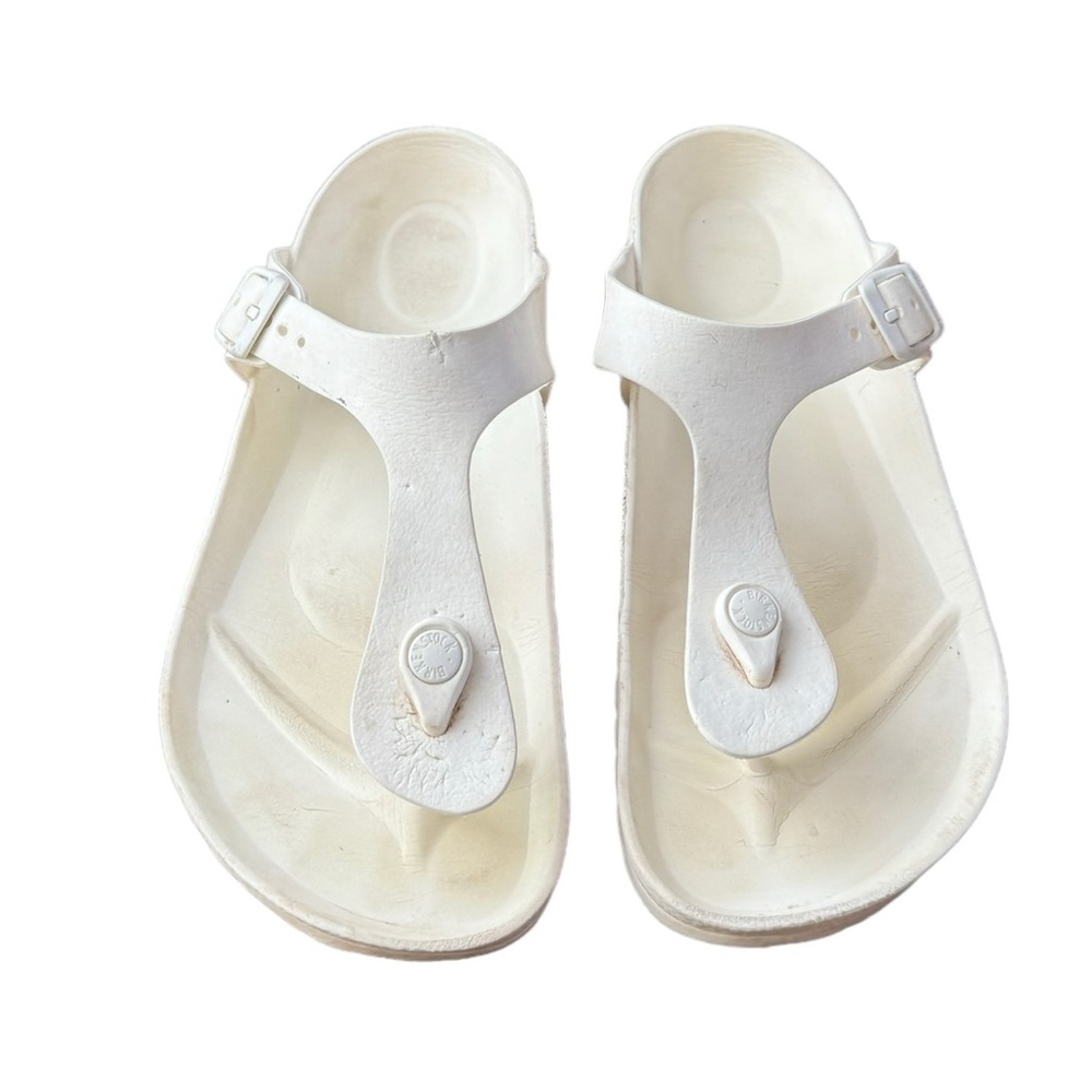 Birkenstock Women's Gizeh Essentials EVA Sandals White Size 40/9-9.5